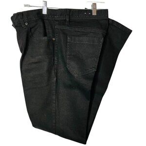 Vintage Lee Cooper Mens Black Denim Jeans Size 34 Straight Leg Pants u